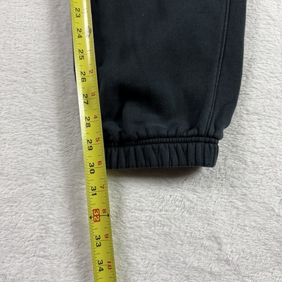Vintage Nike Joggers Men Medium Black Sweatpants Logo Outdoor Workout Sportswear - Picture 14 of 15